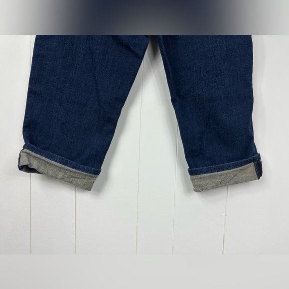Levis 515 Womens Mid Rise Sz 10 Capri Cuffed Denim Blue Jeans Stretch Casual - Picture 6 of 11